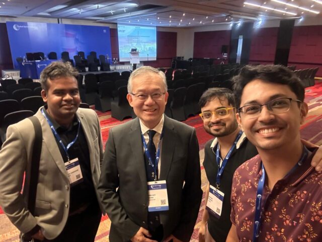 With Prof. Wong Hee Kit, Singapore
