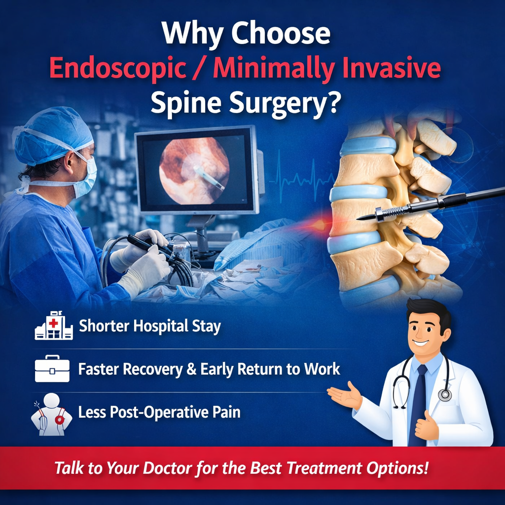 Why do you choose endoscopic minimally invasive spine surgery